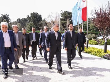 وزیر نفت در پالایشگاه تهران