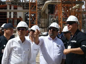 📌بازدید میدانی معاون وزیر نفت از پالایشگاه‌های پارس جنوبی