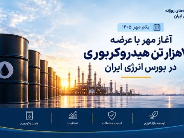 📌 گزارش عرضههای روزانه بورس انرژی ایران ـ یکم مهر ۱۴۰۵